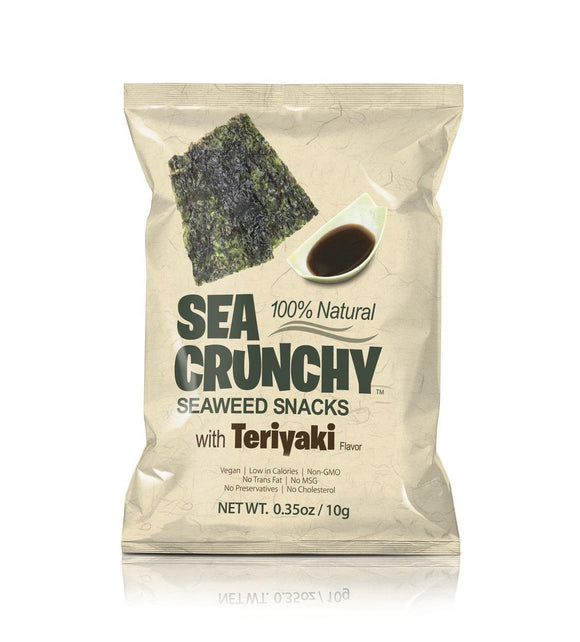Sea Crunchy Seaweed Snacks Tariyaki 0.35oz. - Greenwich Village Farm