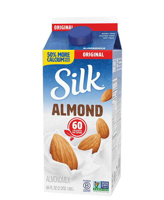 Silk Almond Milk Original - 64oz. - Greenwich Village Farm