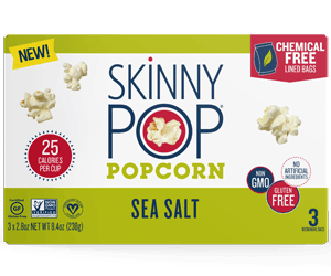 Skinny Pop Microwave Popcorn 8.4oz. - Greenwich Village Farm