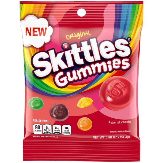 Skittles Gummi Candy 5.8oz. Bag - Greenwich Village Farm