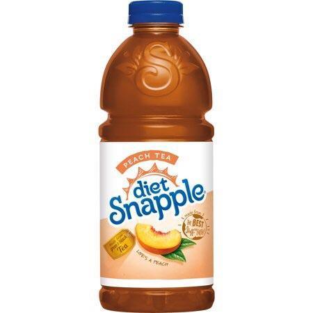 Snapple Diet Peach Iced Tea - 32oz. - Greenwich Village Farm