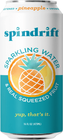 Spindrift Sparkling Water 16oz. Can - Greenwich Village Farm