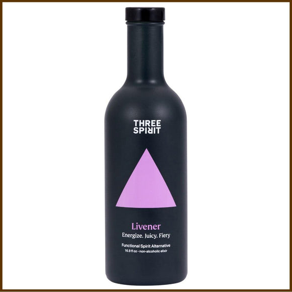 Three Spirit Non-Alcoholic Livener Elixir 16.9oz. - Greenwich Village Farm