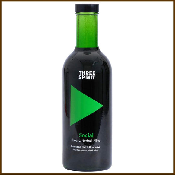 Three Spirit Non-Alcoholic Social Elixir 16.9oz. - Greenwich Village Farm