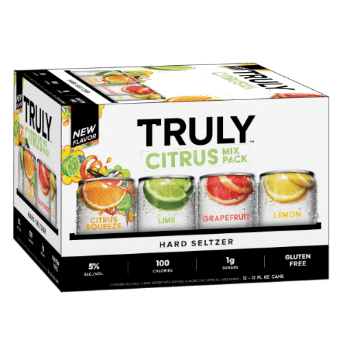 Truly Hard Seltzer Citrus Mix Variety Pack 12oz. Can - Greenwich Village Farm