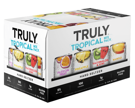 Truly Hard Seltzer Tropical Mix Variety Pack 12oz. Can - Greenwich Village Farm