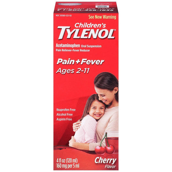 Tylenol Children Cherry - 4 fl.oz. - Greenwich Village Farm
