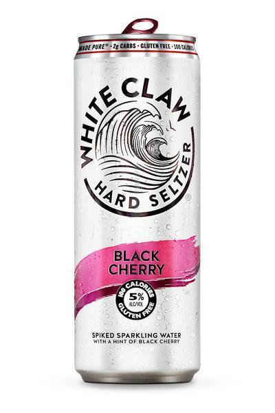 White Claw Hard Seltzer Black Cherry 12oz. Can - Greenwich Village Farm
