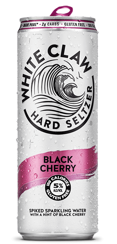 White Claw Hard Seltzer Black Cherry 19.2oz. Can - Greenwich Village Farm