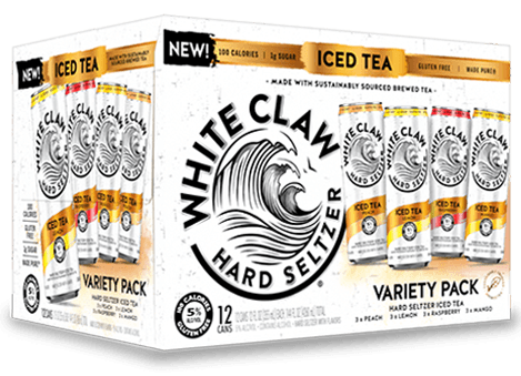 White Claw Iced Tea Variety Pack 12oz. Can - Greenwich Village Farm