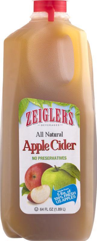 Zeigler's Apple Cider 64oz. - Greenwich Village Farm