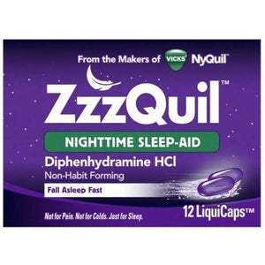 Zzzquil Sleep Aid 12 Liquicaps - Greenwich Village Farm